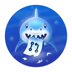 Pull Shark achievement badge