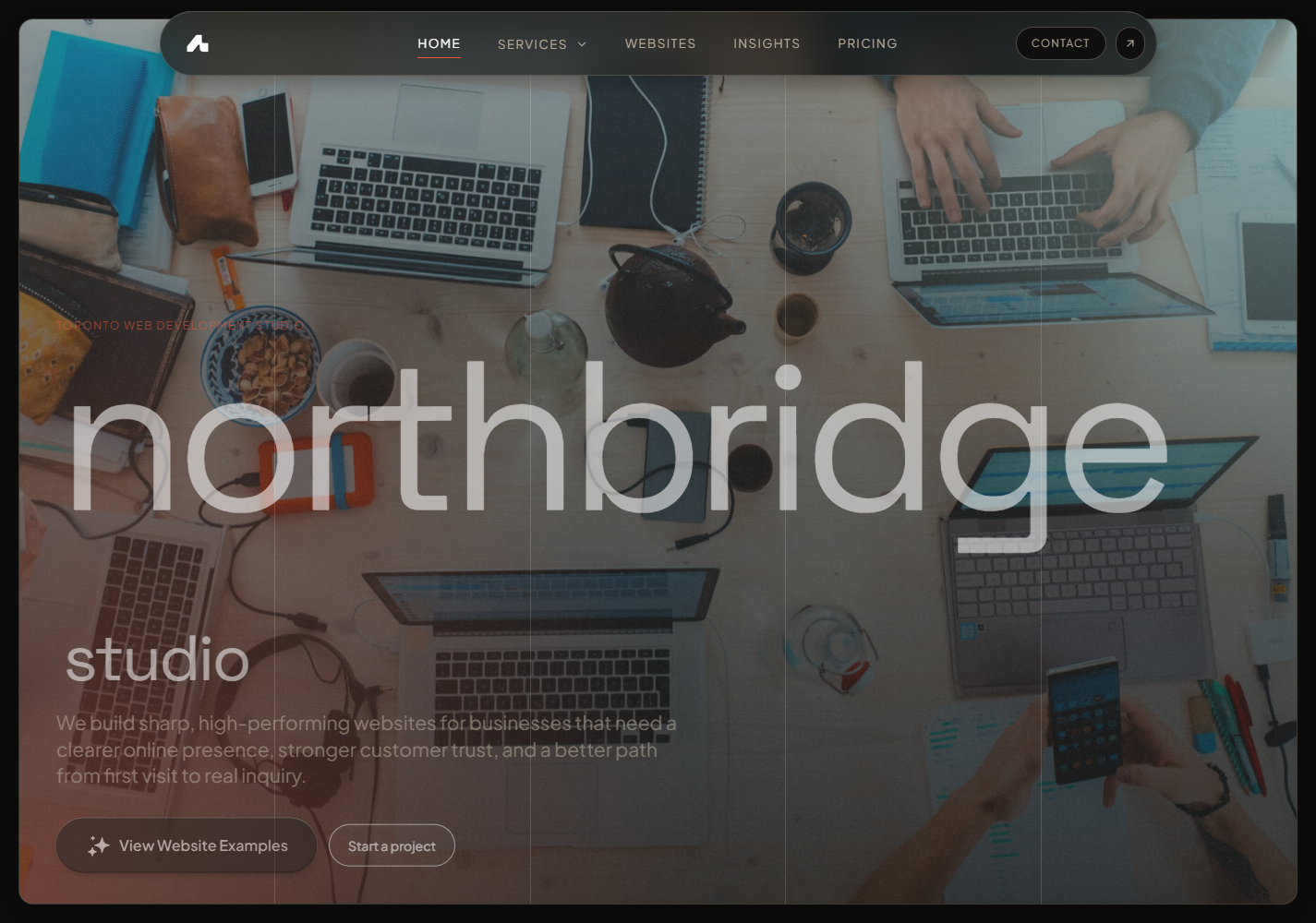 Northbridge Studio website preview