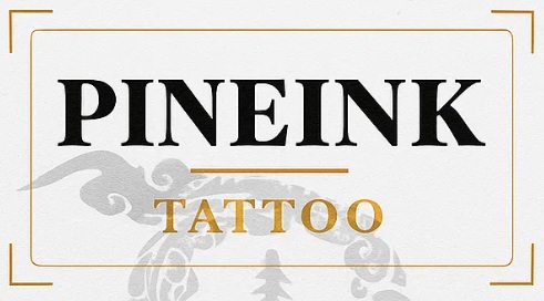 Pine Ink tattoo studio website preview